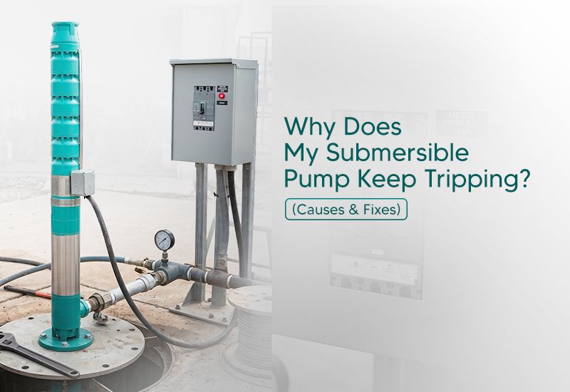 why does my submersible pump keep tripping