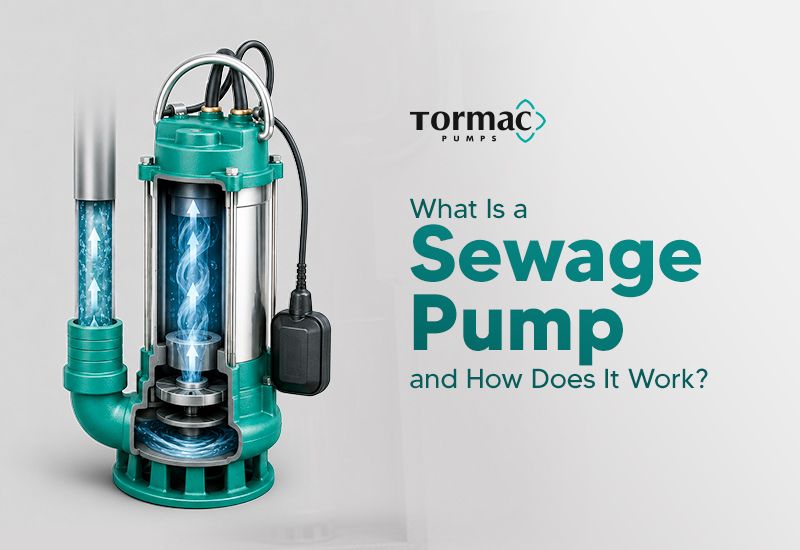what is sewage pump and how does it work