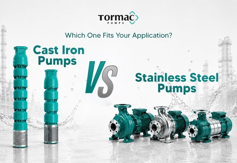 Cast Iron Pumps vs Stainless Steel Pumps: Which One Fits Your Application?