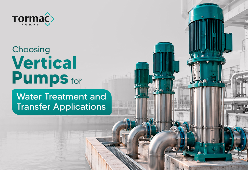 Choosing Vertical Pumps for Water Treatment and Transfer Applications